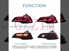 تسل مدل 3 2017 2018 2019 قطعات جانبی خودرو لوازم جانبی ABS پلاستیک لامپ دم عقب LED