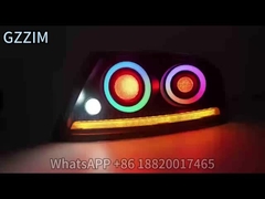 Mitsubishi EVO 2001-2007 7-9Gen RGB چراغ دم ماشین چراغ عقب