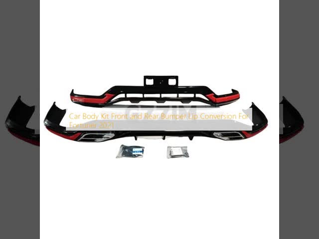 کیت بدنه ماشین جلو و عقب باپر لب تبدیل برای Fortuner 2021