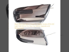 پوشش آینه ی عقب سیاه برای تویوتا توندرا 2014 آینه ی سمتی روشن LED برای آینه ی ماشین شما ارتقا و تعویض