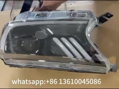 چراغ جلو خودروهای پلاستیکی سیاه LED برای تویوتا HILUX REVO ROCCO