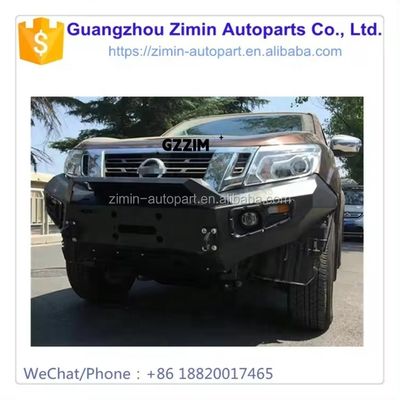 Black Steel Front Bumper for Navara NP300 Enhance Your Off-Roading Experience