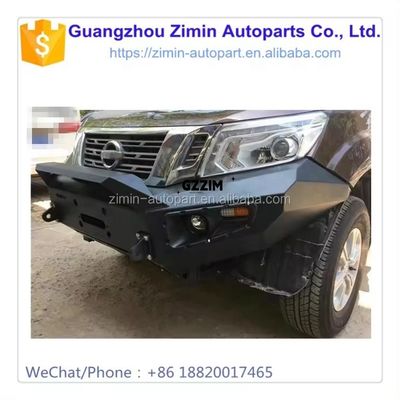 Black Steel Front Bumper for Navara NP300 Enhance Your Off-Roading Experience
