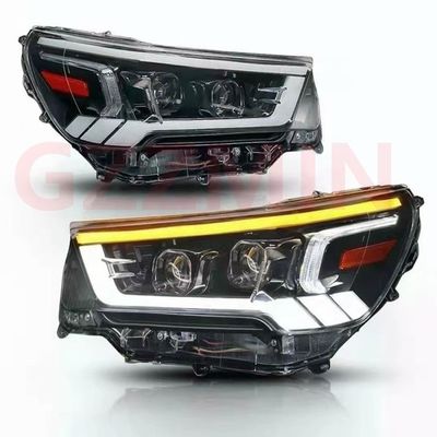چراغ جلو خودروهای پلاستیکی سیاه LED برای تویوتا HILUX REVO ROCCO