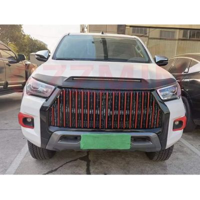 گريلي اتومبيل ABS گريلي باپر جلوي براي تويوتا هيلوکس روکو 2021