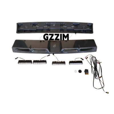 تویوتا لند کروزر LC300 2021 2022 2023 2024 سقف بالای ماشین LED Drl Light Bar، Gloss Black، کیفیت بالا
