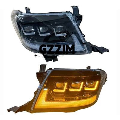 Toyota VIGO Hilux 2012-2014 LED Headlight Assembly New Condition 4 Lens Front Lights with Daytime Running Lights
