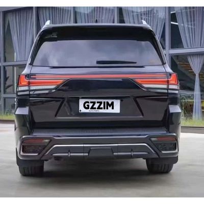 Lexus LX570 2008-2015 To LX600 Style Upgrade Parts Car Front & Rear Bumper Facelift Fender Hood Car Lamp Bodykit Upgrade Parts